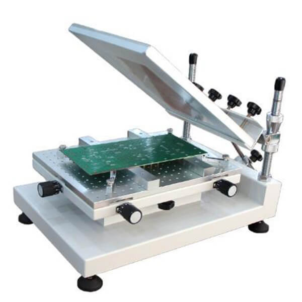 High precision manual printing table