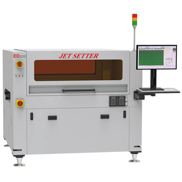 EGS ED200 In-line PCB Jet Printer Machine