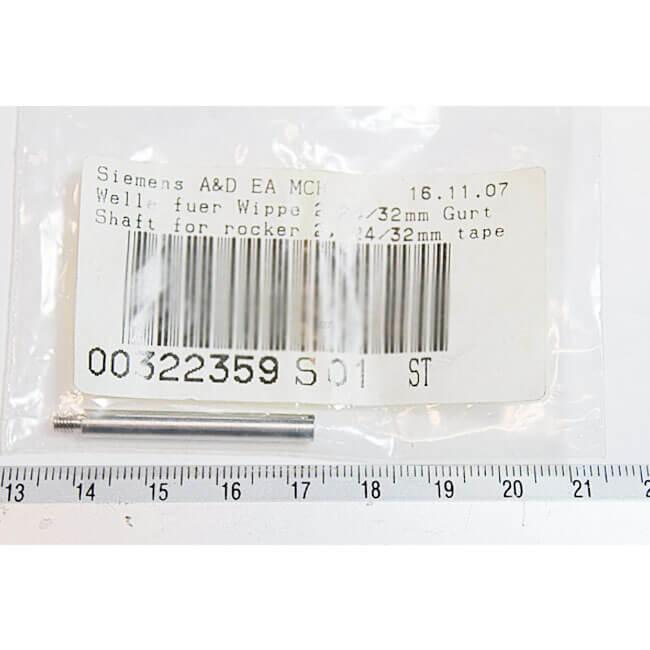Siemens 00322359-01 Shaft for Rocker 2 24/32mm Tape