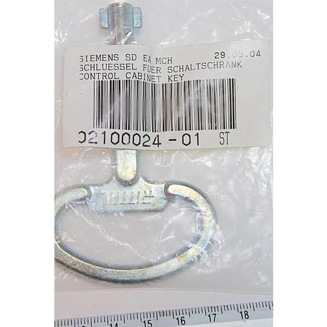 Siemens 02100024-01 Control Cabinet Key