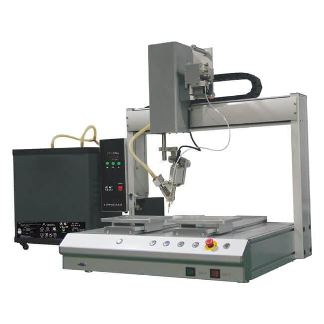 Automatic Soldering Machine with Smoke Filter System