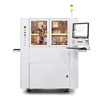 Axxon Mycronic AM300DI inline five axis synchronized dispensing system