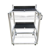 NXT Feeder Storage Cart SMT Production Line Usage FUJI SMT Feeder Trolley